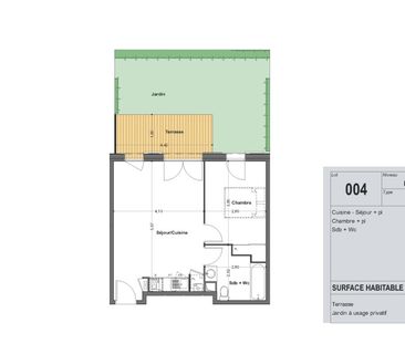 Location Appartement 2 pièces 42m² SEYSSES 31600 - Photo 2