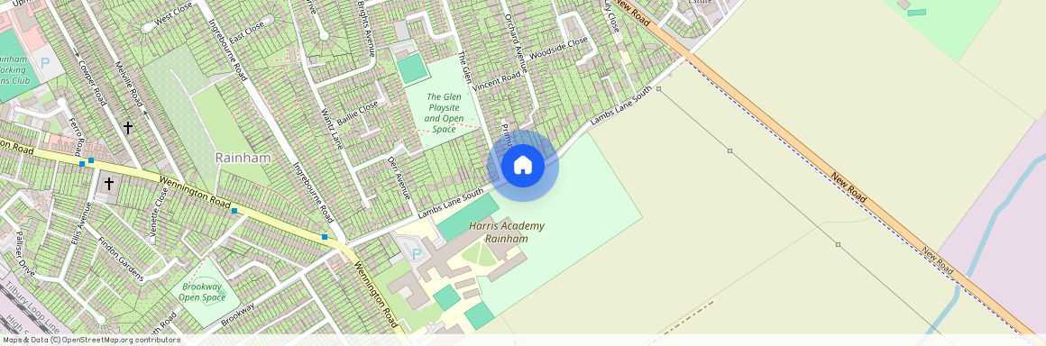 Lambs Lane South, Rainham, RM13