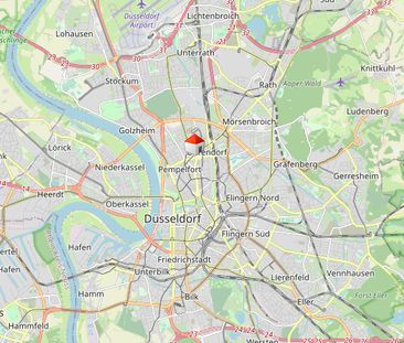 Golzheim: Großzügiges Apartment mit Stellplatz - Foto 1