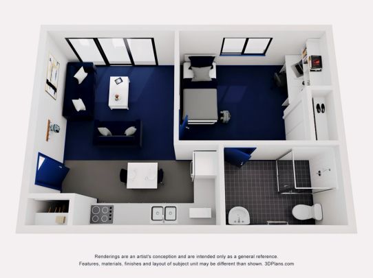 1 Bedroom Apartment - Photo 1