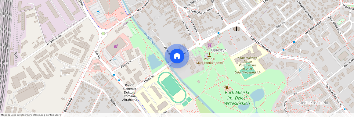 ul. Opieszyn, Września, Września, wrzesiński, wielkopolskie