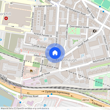 Stunin one bed with mezzanine @ Yorkhill St G3