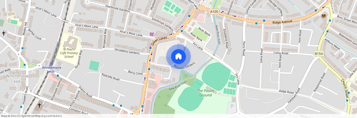 Elm Park Road, Winchmore Hill, London, N21