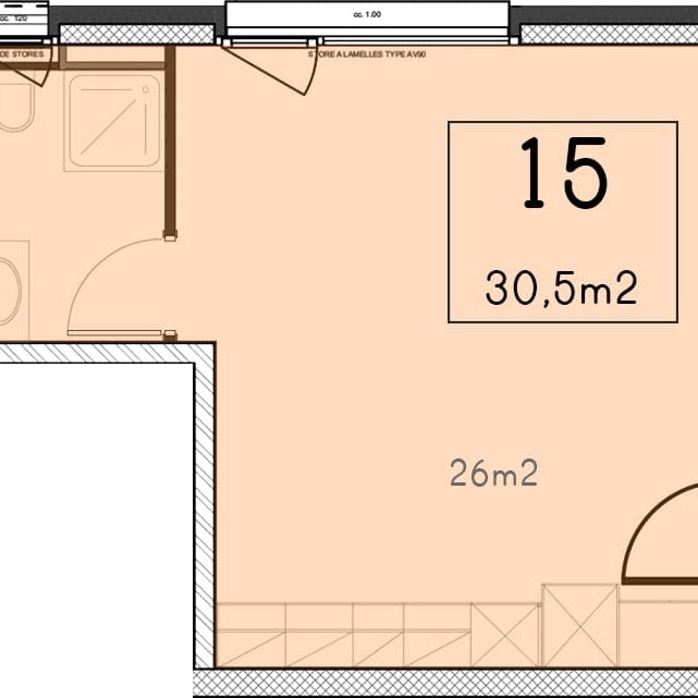 1 Zimmer, 1. Stock - Photo 1