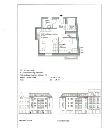 Neubau-Dachgeschosswohnungen mit Fahrstuhl - Foto 4