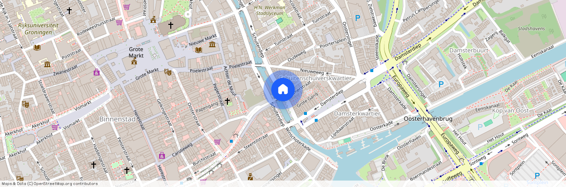 Binnenstad-Oost, 9711 RE, Schuitendiep, Groningen