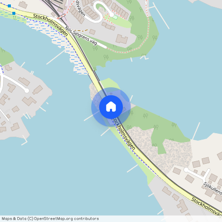 Stockholmsvägen, Saltsjöbaden