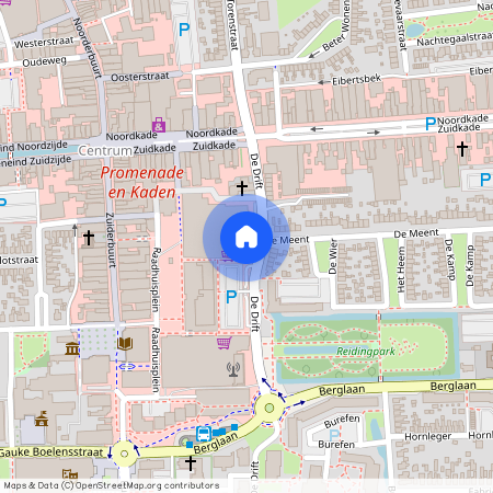 De Marke 12, Drachten centrum, 9203DW