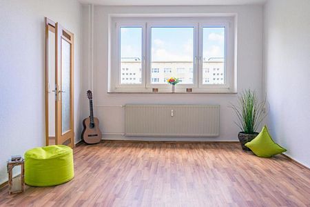 2-Raum-Erdgeschosswohnung mit Balkon - Foto 3