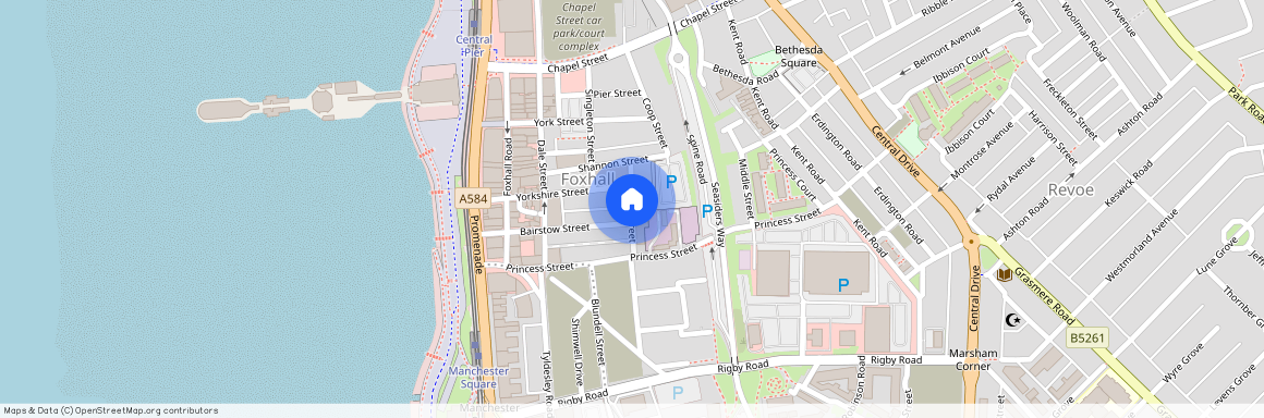 Caroline Street, Blackpool FY1