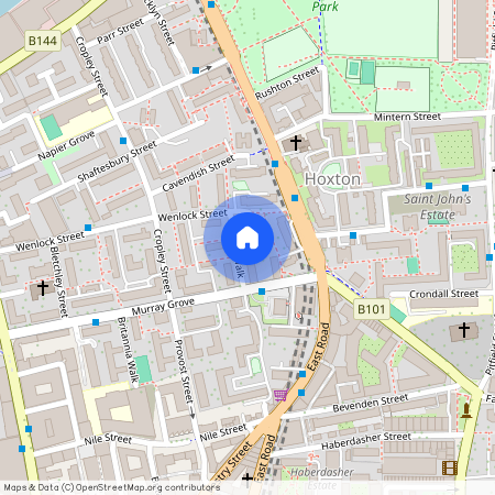 Wenlock Court, New North Road, Hoxton, London, N1