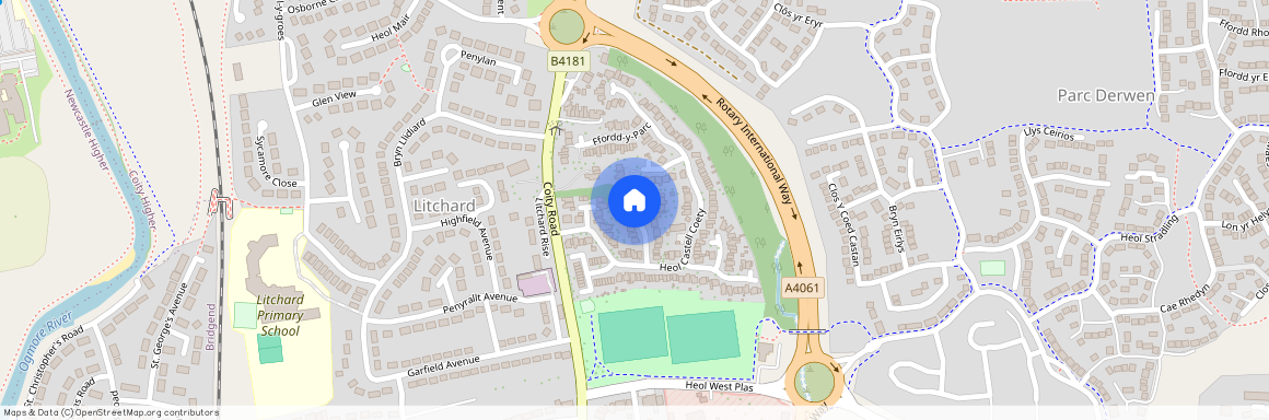 Heol Castell Coity, Litchard, Bridgend, CF31 1PU