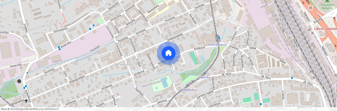 U Plovárny, Liberec - Liberec IX-Janův Důl