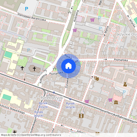 ul. Żurawia, Jeżyce, Jeżyce, Poznań, wielkopolskie