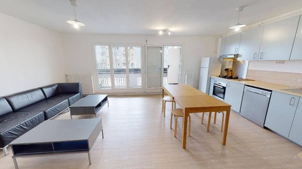 Colocation - T5 Meublé Nantes, 100.0m2, 4 chambres - Photo 1