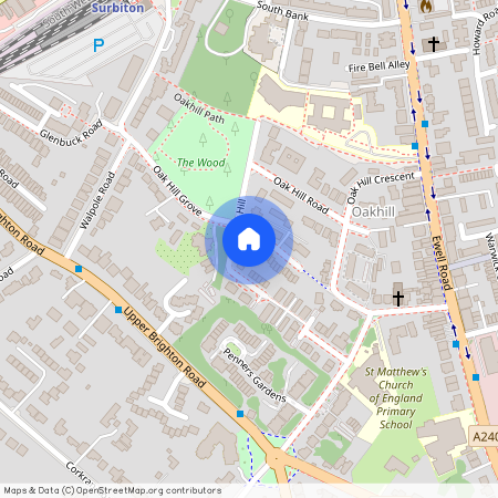 Oak Hill, Surbiton, KT6