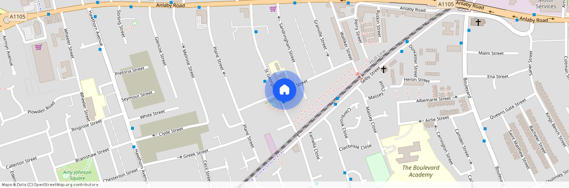 Flat1, 45 St Georges Road, Anlaby, Hull HU3