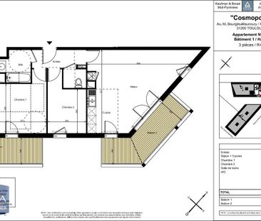 Location Appartement 3 pièces 62m² TOULOUSE 31200 - Photo 4