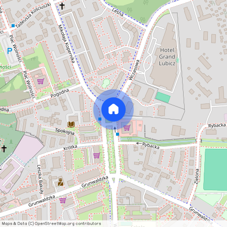 Wczasowa, Ustka, pow. słupski