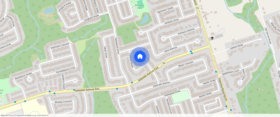 ** Laguna Street Unit# Upper, Oshawa