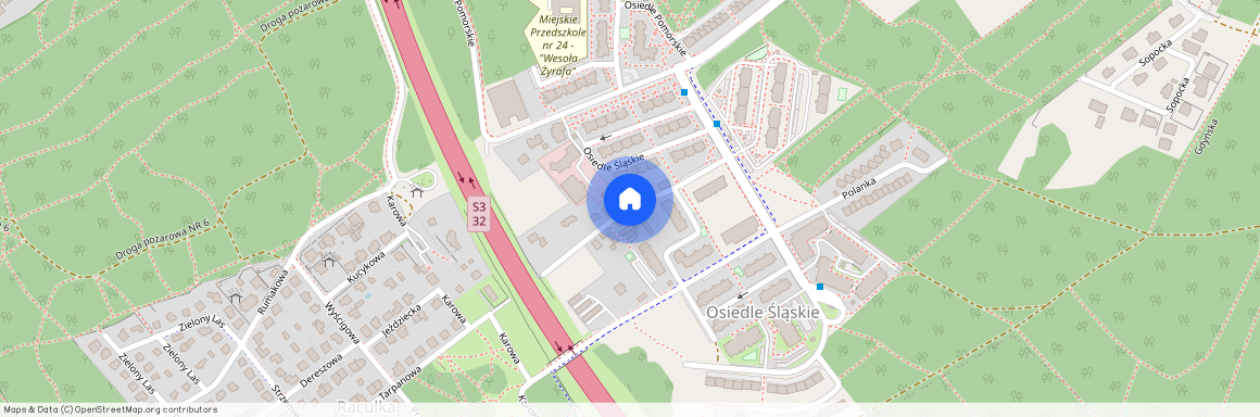 Raculka, Zielona Góra, lubuskie