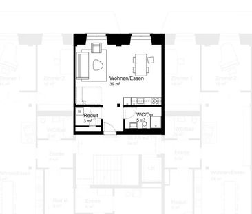 1.5 Zimmer, 48 m², 2. Stock - Photo 5