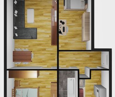 3 Zimmer frisch renoviert mit Balkon - Photo 5