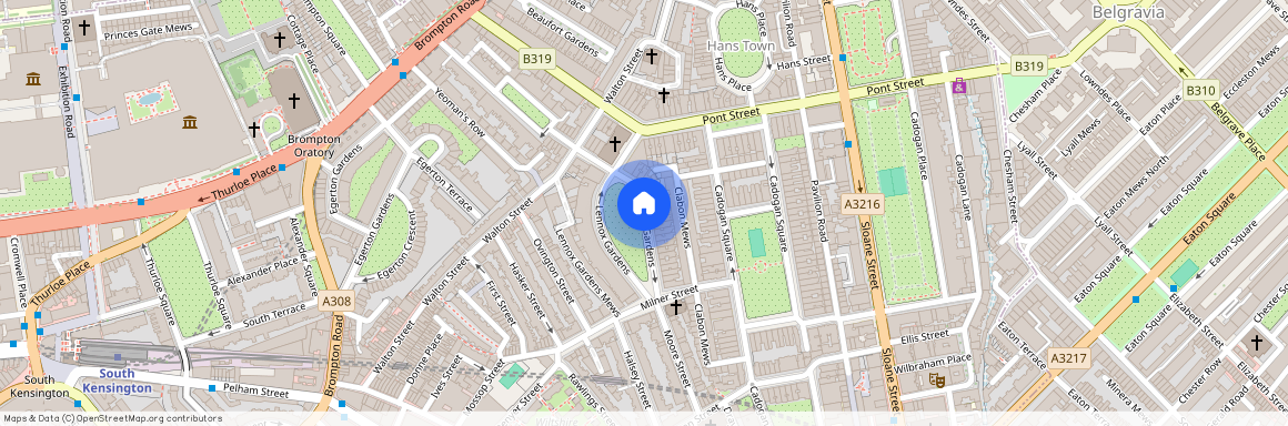 Lennox Gardens, Knightsbridge, London, SW1X