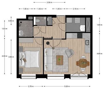 Te huur: Appartement Houttuinen 56 B in Delft - Foto 4