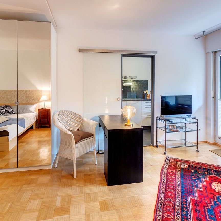 Quiet and green studio apartment for rent in Schwabing - Foto 1