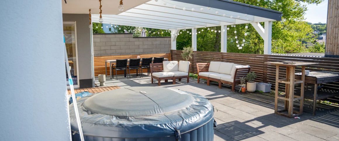 Moderne Erdgeschosswohnung mit Sauna & Garten - Foto 1