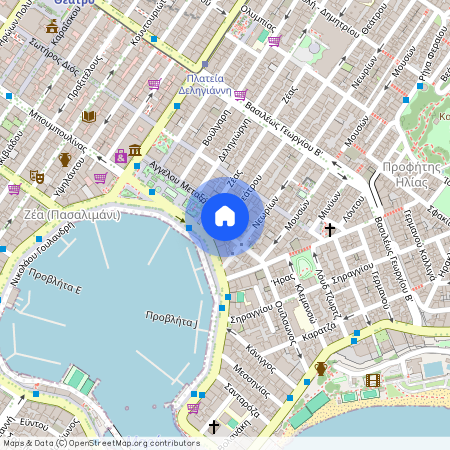 Θεάτρου, 161 185 34 Πειραιάς, Πασαλιμάνι (Καστέλλα - Πασαλιμάνι)