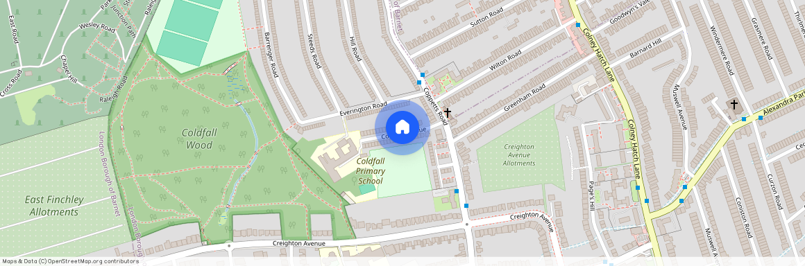 Coldfall Avenue, Muswell Hill, London, N10