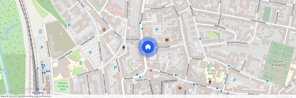 Farvergade 2B 1.TH - 8700 Horsens