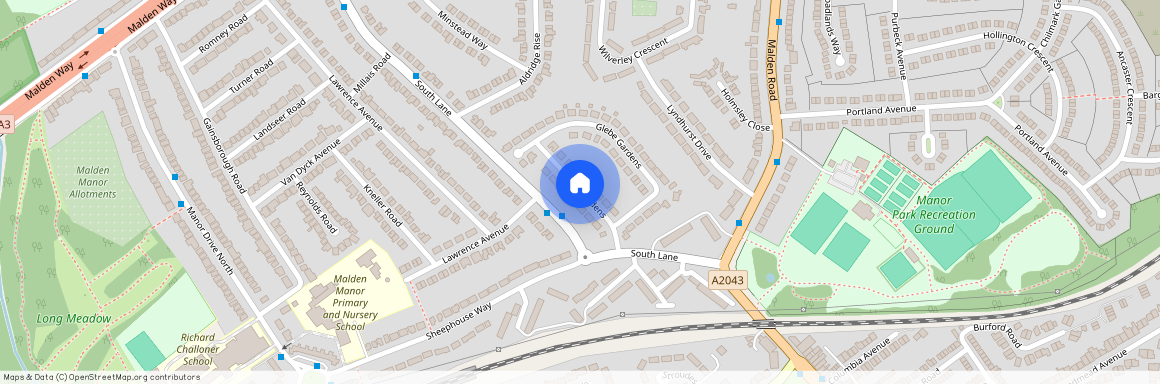 Glebe Gardens, New Malden