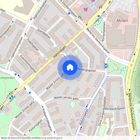 Helsingborg Slottshöjden, Skåne, Mäster Ernsts gata 24