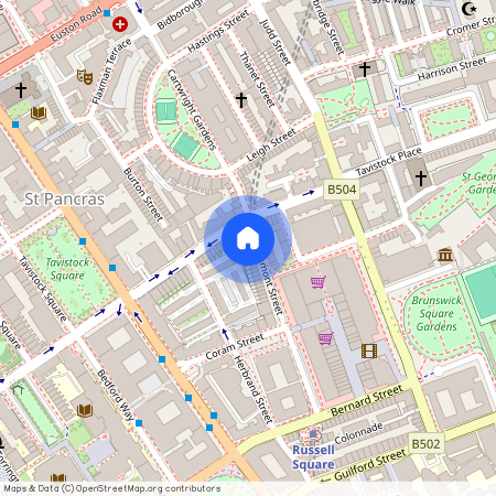 Marchmont Street, Bloomsbury, WC1N