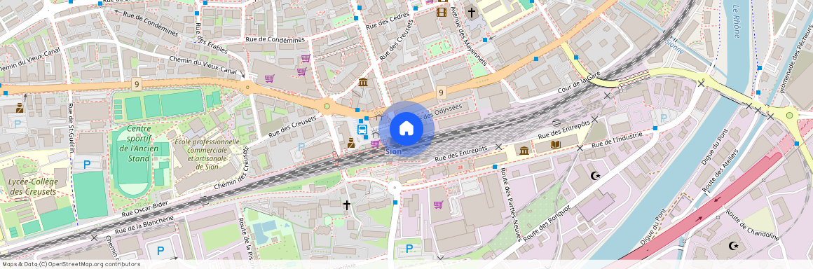 1950, Sion, 1 Cour de Gare, 1