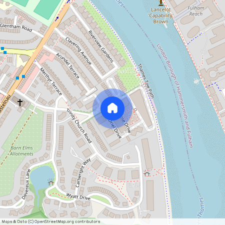 Richard Burbidge Mansions, 1 Brasenose Drive, London, SW13