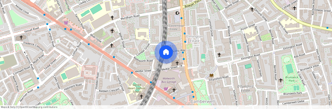Scena Way, Camberwell, London, SE5