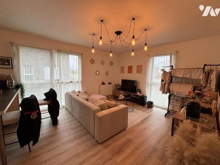 T2 dans la Résidence l'Echappée verte proche CHU avec place de parking - Photo 3