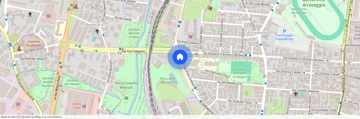 Via Piero Gobetti, Bologna, Emilia-Romagna 40129