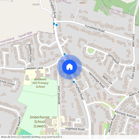 Lingfield Road, East Grinstead, RH19