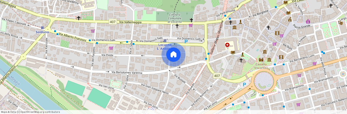 Via Vincenzo d'Alberti 5, 6600 Locarno