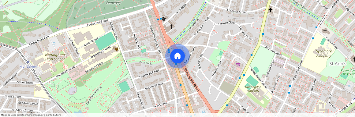 184-188 Mansfield Road, Nottingham, NG1 3HW