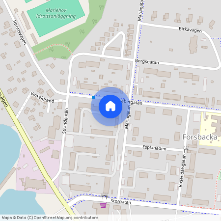 Strandgatan 8 E, Forsbacka