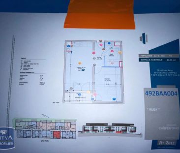 Appartement à louer 2 pièces 40.66m² - Photo 6