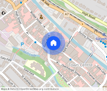 3B Douglas Bridge House, Channel Street, Galashiels, TD1 1BN - Photo 1