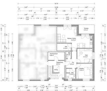 Ebenerdig wohnen auf 87,5 m² in Augustfehn | Neubau | KfW-40 | Einb... - Foto 3