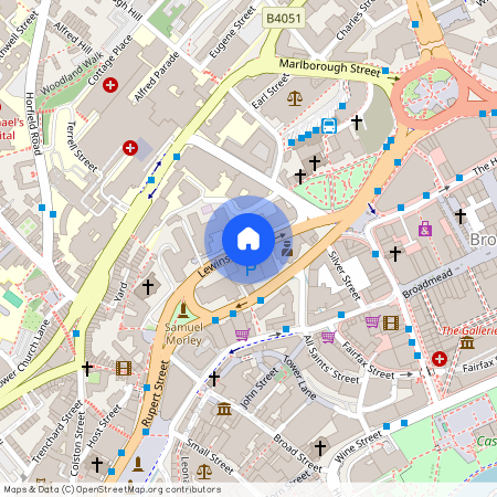 Lewins Mead, Bristol, Somerset, BS1